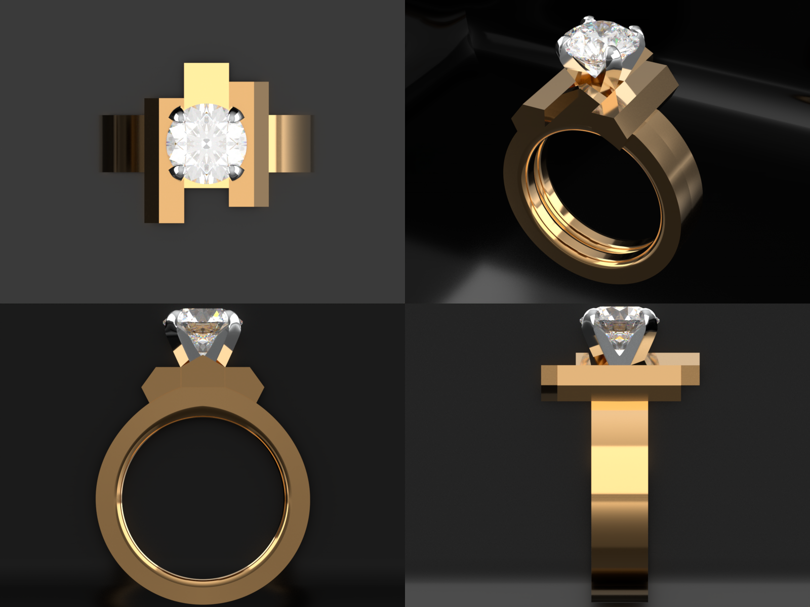 Bezaleel G02A Luxury Diamond Band thumbnail 5