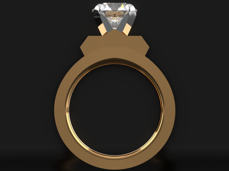 Bezaleel G02A Luxury Diamond Band Hover