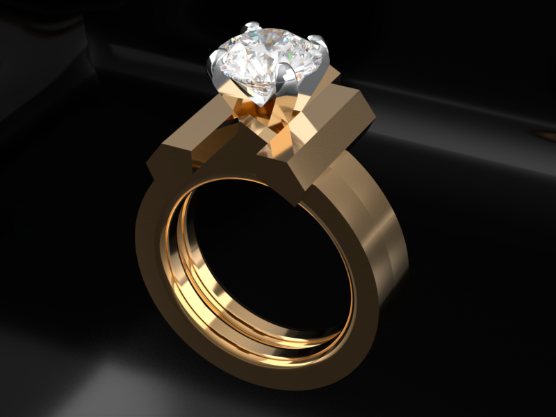 Bezaleel G02A Luxury Diamond Band