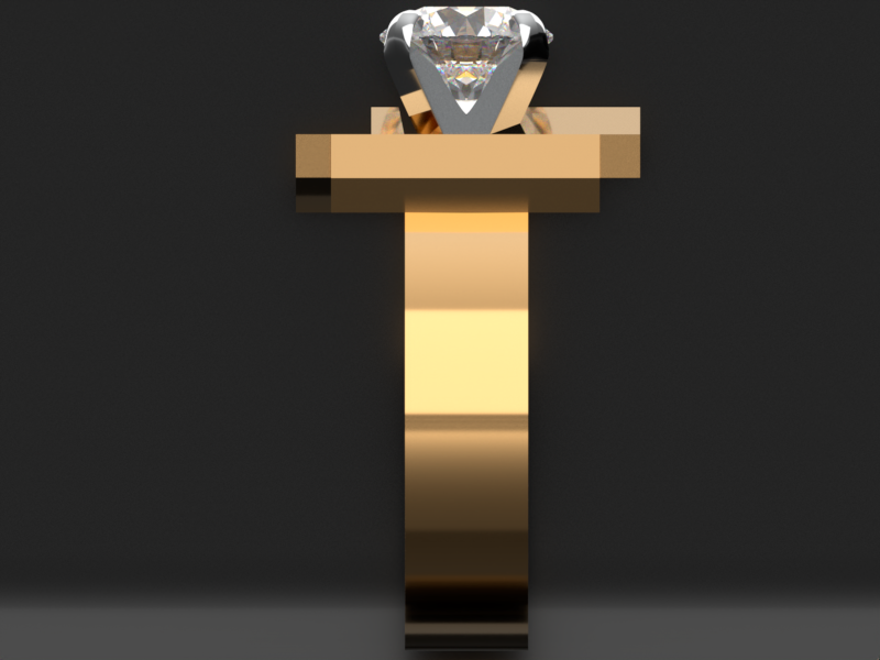 Bezaleel G02A Luxury Diamond Band thumbnail 3
