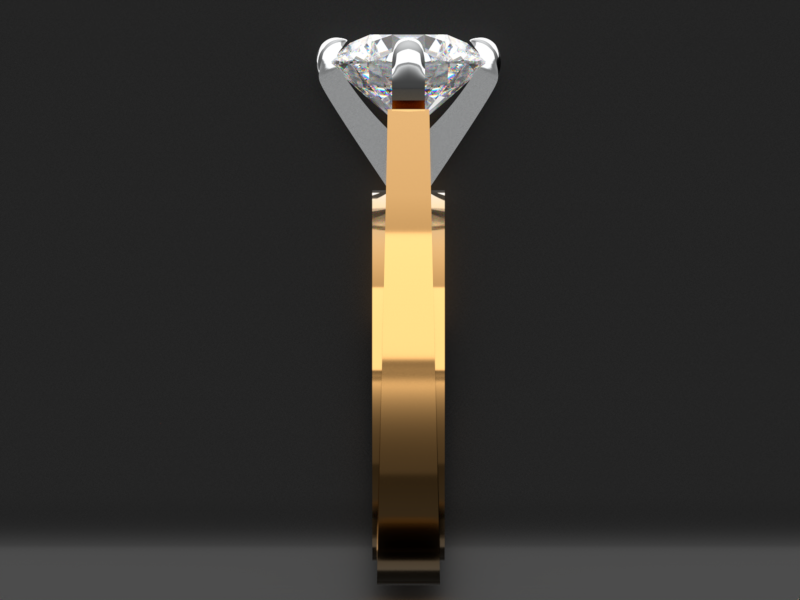 Bezaleel G03A Emerald Statement Ring thumbnail 3
